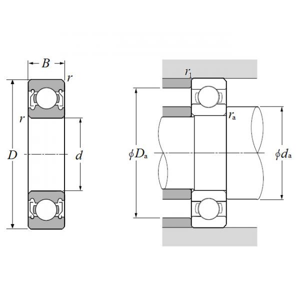 6000HVZZ, Single Row Radial Ball Bearing - Double Shielded #2 image