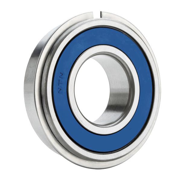 6002LLHNR, Single Row Radial Ball Bearing - Double Sealed (Light Contact Rubber Seal) w/ Snap Ring #1 image