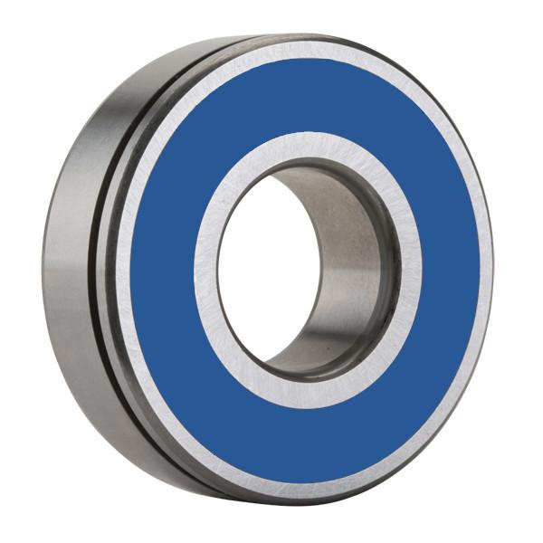 6008LHN, Single Row Radial Ball Bearing - Single Sealed (Light Contact Rubber Seal) w/ Snap Ring Groove #1 image