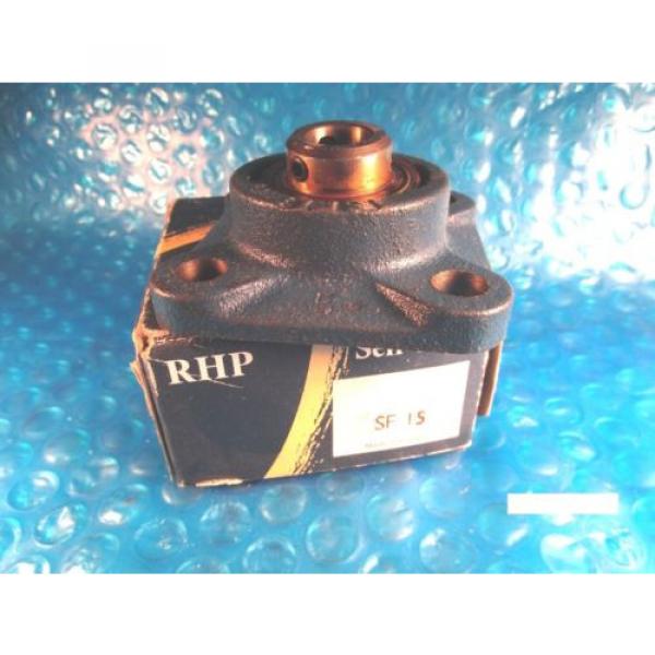 RHP SF15, Ball Bearing Flange Unit, Insert=1017-15G #1 image