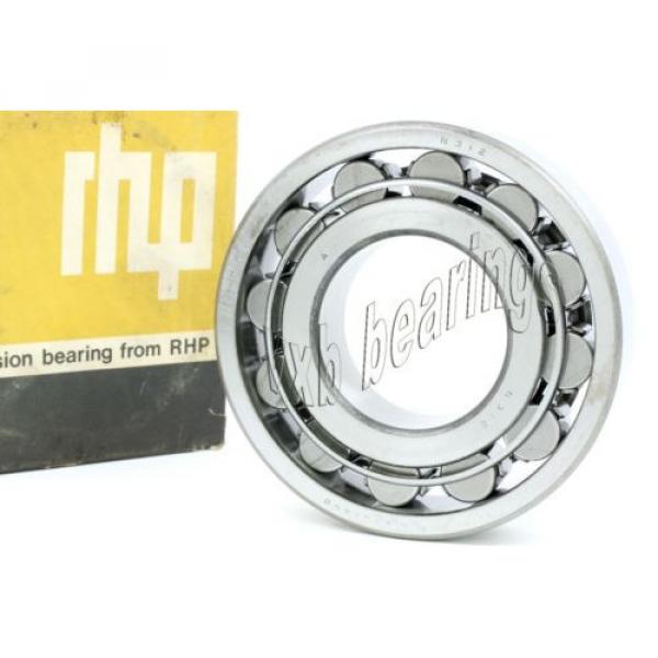 RHP N312 Cylindrical Roller Bearing Steel Cage  60mm x 130mm x 31mm N-312 #2 image