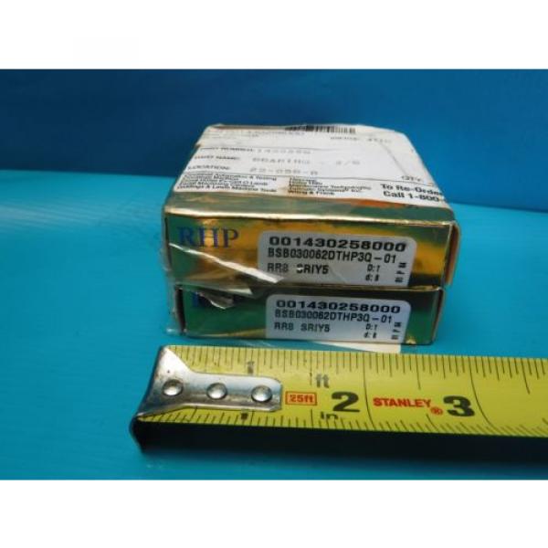 NEW  RHP BSB030062DTHP3Q-01 SUPER PRECISION BEARINGS #1 image