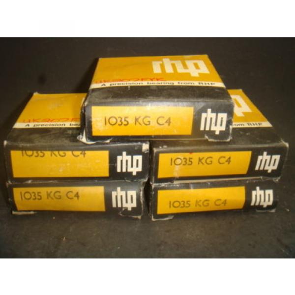 NEW RHP BEARING, LOT OF 5, 1035KGC4, 1035 KG C4, NEW IN BOX #2 image