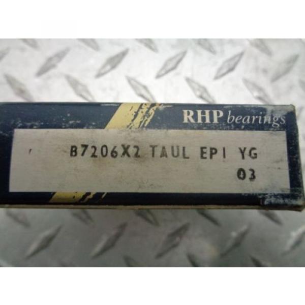 RHP BEARINGS B7206X2 TAUL EP1 YG PRECESION BEARING #2 image