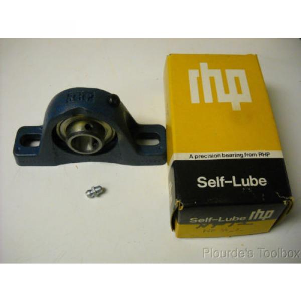 New RHP Self Lube Pillow Block Bearing, 3/4&#034; Bore, NP12 (NP-3/4) #1 image