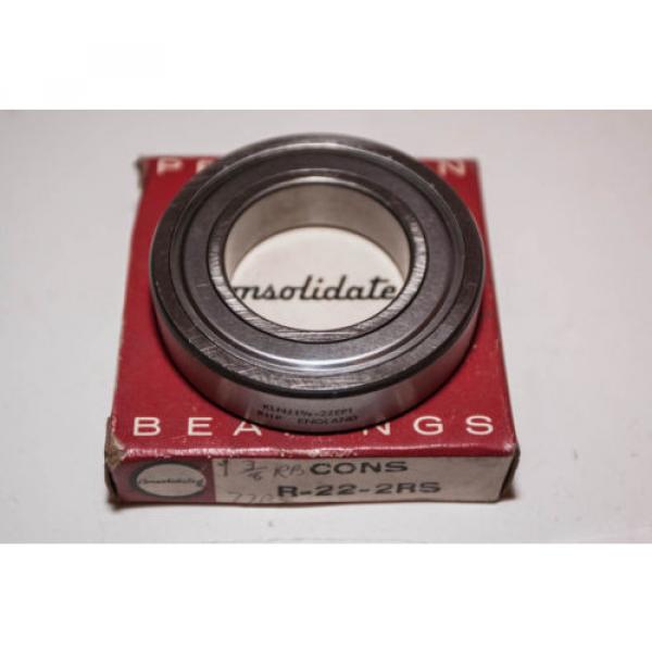 &#034;NEW  OLD&#034; Consolidated Ball Bearing R-22-2RS / RHP KLNJ 1-3/8 - 2ZEP1 #2 image