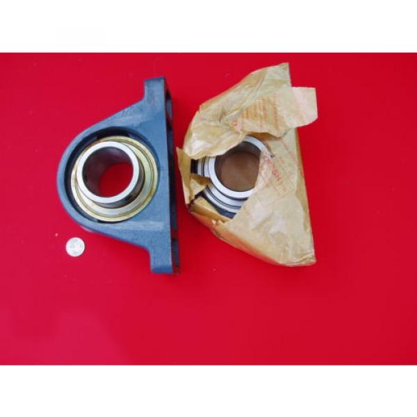 2 Two RHP England Brand NP2.1/4 or 2-1/4&#034; Mounted Pillow Block Bearing assembly #4 image