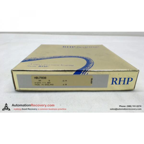 RHP MBU7038 PRECISION BEARING 111.891 WIDTH, NEW #110141 #5 image