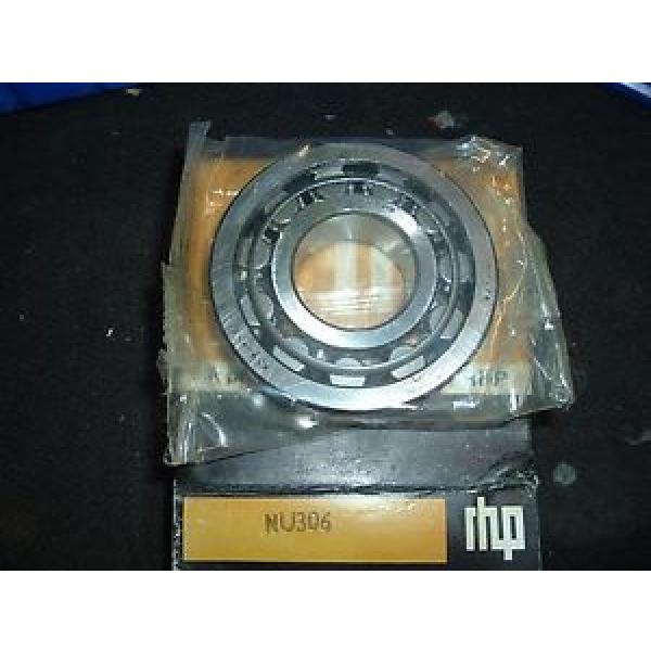 NU306 Bearing 30x72x19mm RHP Single Row Cylindrical Roller Bearing #1 image