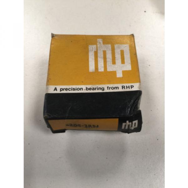 Genuine RHP Bearing Part Number 6205-2RSJ #1 image