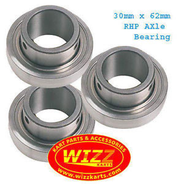 RHP Set of 3  30mm x 62mm Axle Bearing FREE POSTAGE WIZZ KARTS #1 image